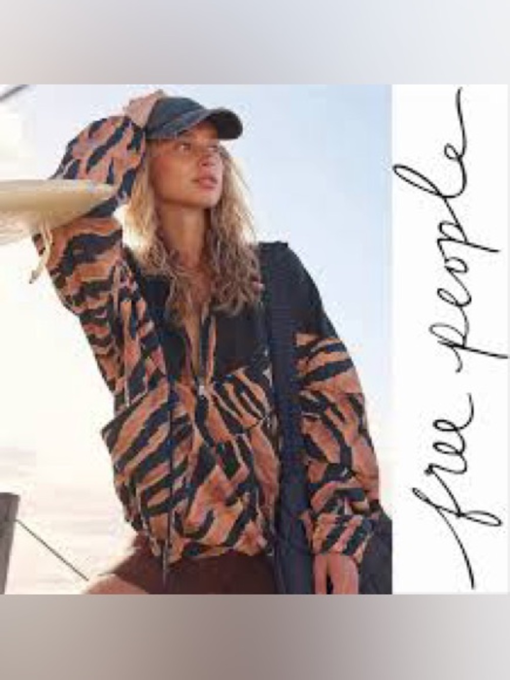 FP Movement by Free People Tiger  "Walk The Line" Pullover